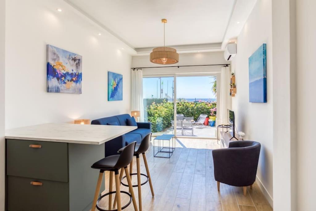 #43 Design Studio Terrace Ac Wifi Sea View 1Min Beach Nice Eksteriør bilde