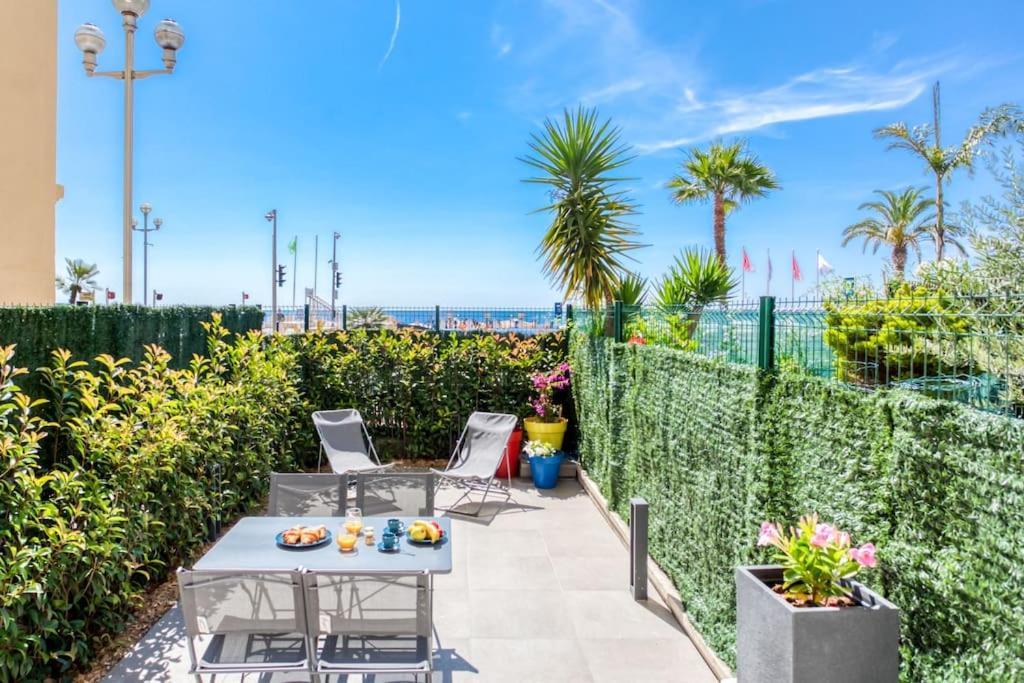 #43 Design Studio Terrace Ac Wifi Sea View 1Min Beach Nice Eksteriør bilde