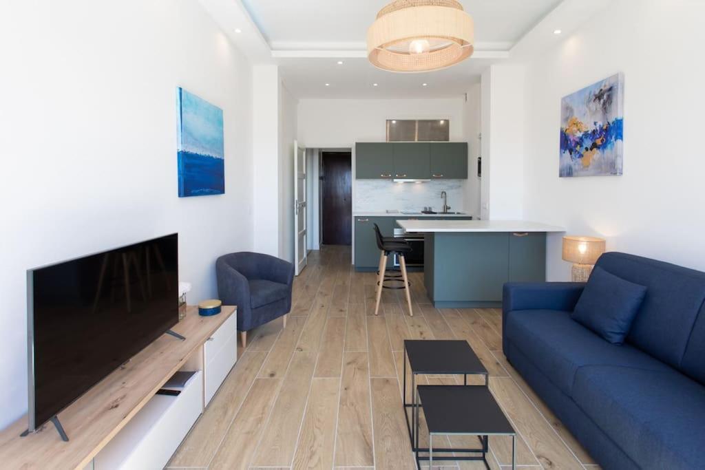 #43 Design Studio Terrace Ac Wifi Sea View 1Min Beach Nice Eksteriør bilde