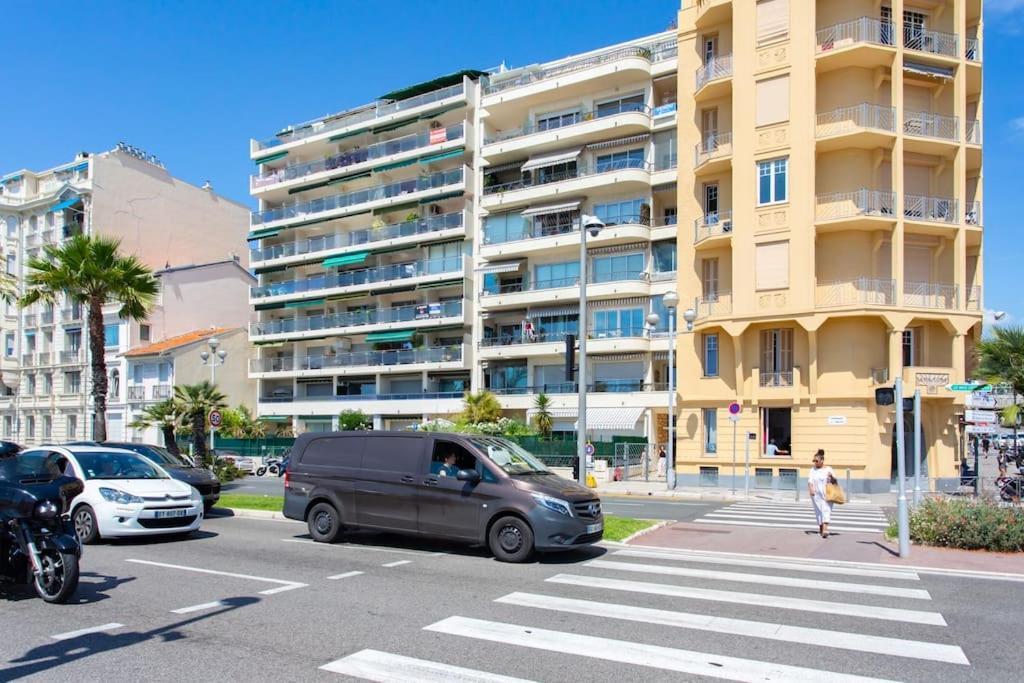 #43 Design Studio Terrace Ac Wifi Sea View 1Min Beach Nice Eksteriør bilde