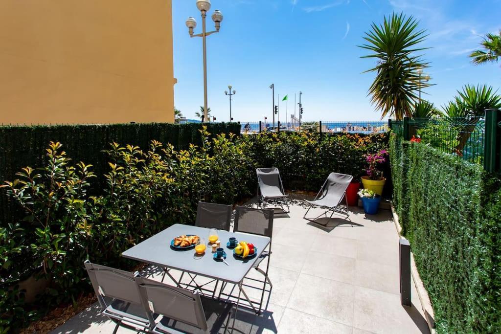 #43 Design Studio Terrace Ac Wifi Sea View 1Min Beach Nice Eksteriør bilde