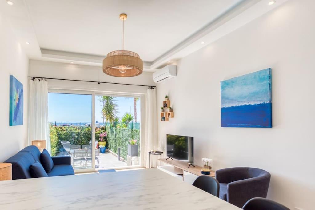 #43 Design Studio Terrace Ac Wifi Sea View 1Min Beach Nice Eksteriør bilde