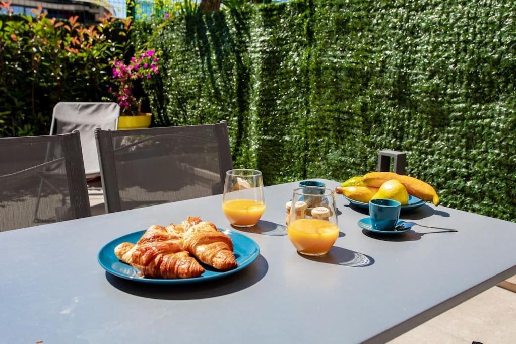 #43 Design Studio Terrace Ac Wifi Sea View 1Min Beach Nice Eksteriør bilde