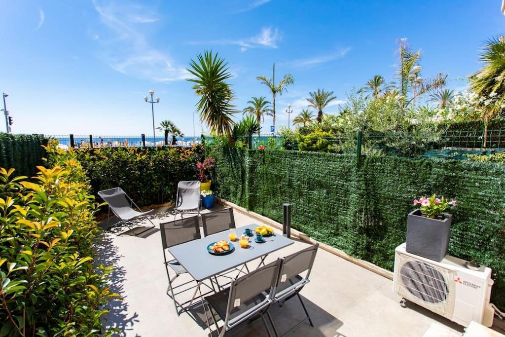 #43 Design Studio Terrace Ac Wifi Sea View 1Min Beach Nice Eksteriør bilde